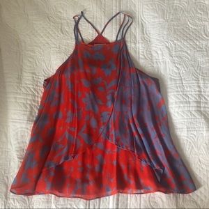 Anthropologie Maeve St. Lucia Floral Cami Top - L